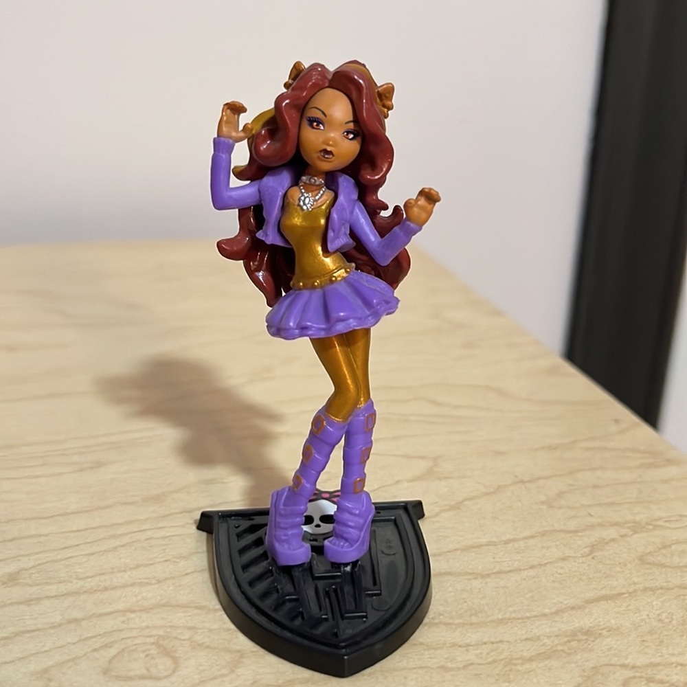 Monster High Clawdeen Wolf Scary Cute Figure